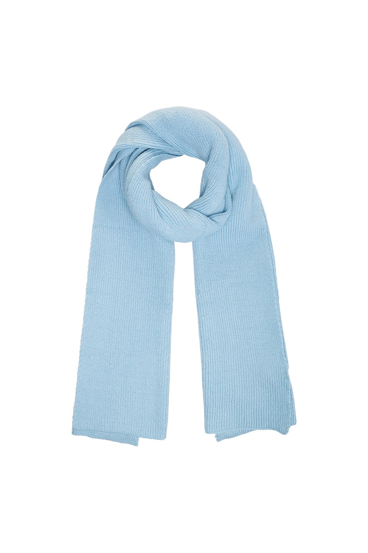 Scarf basic Light Blue Acrylic h5 