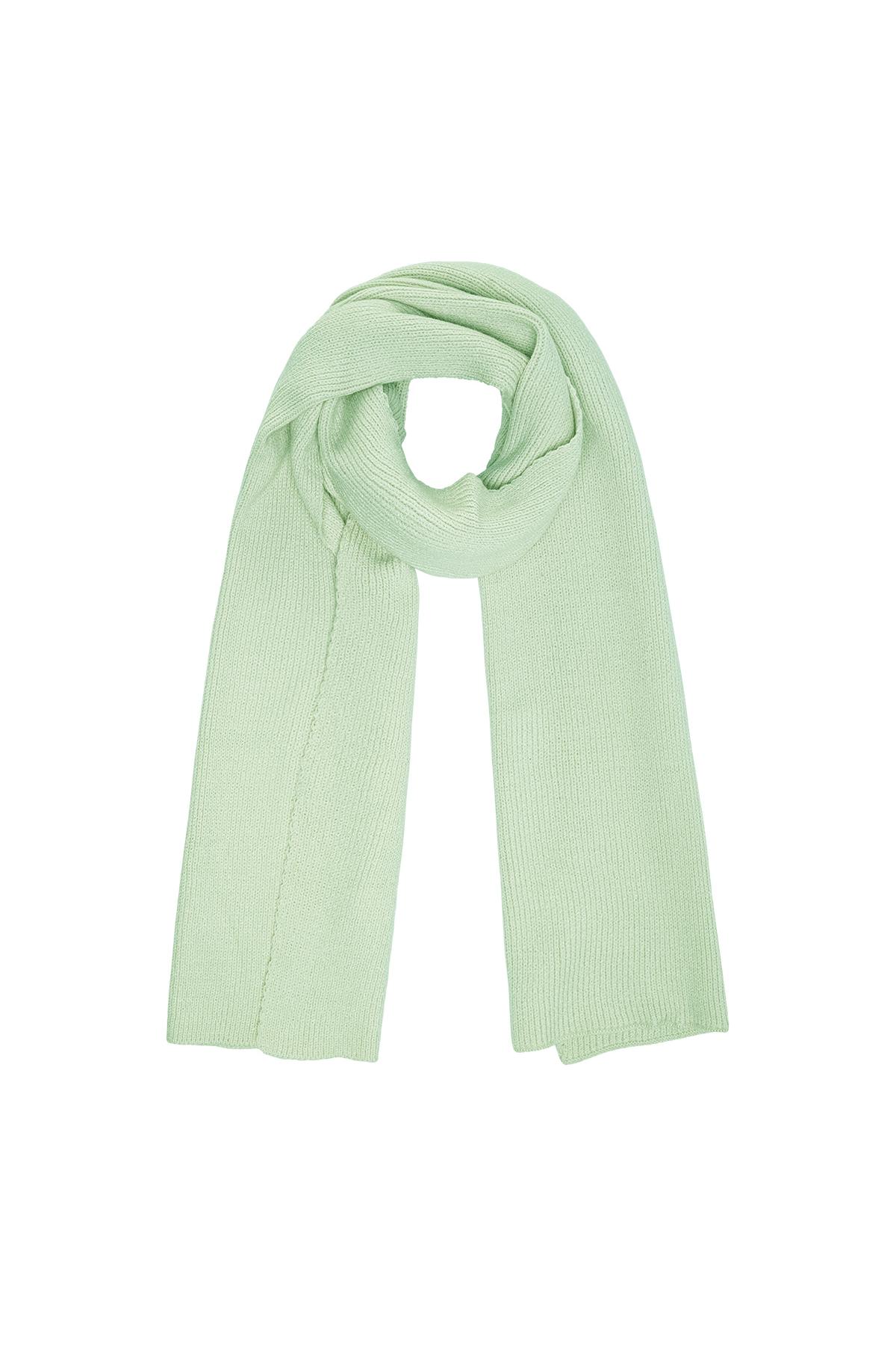 Scarf basic Green Acrylic h5 