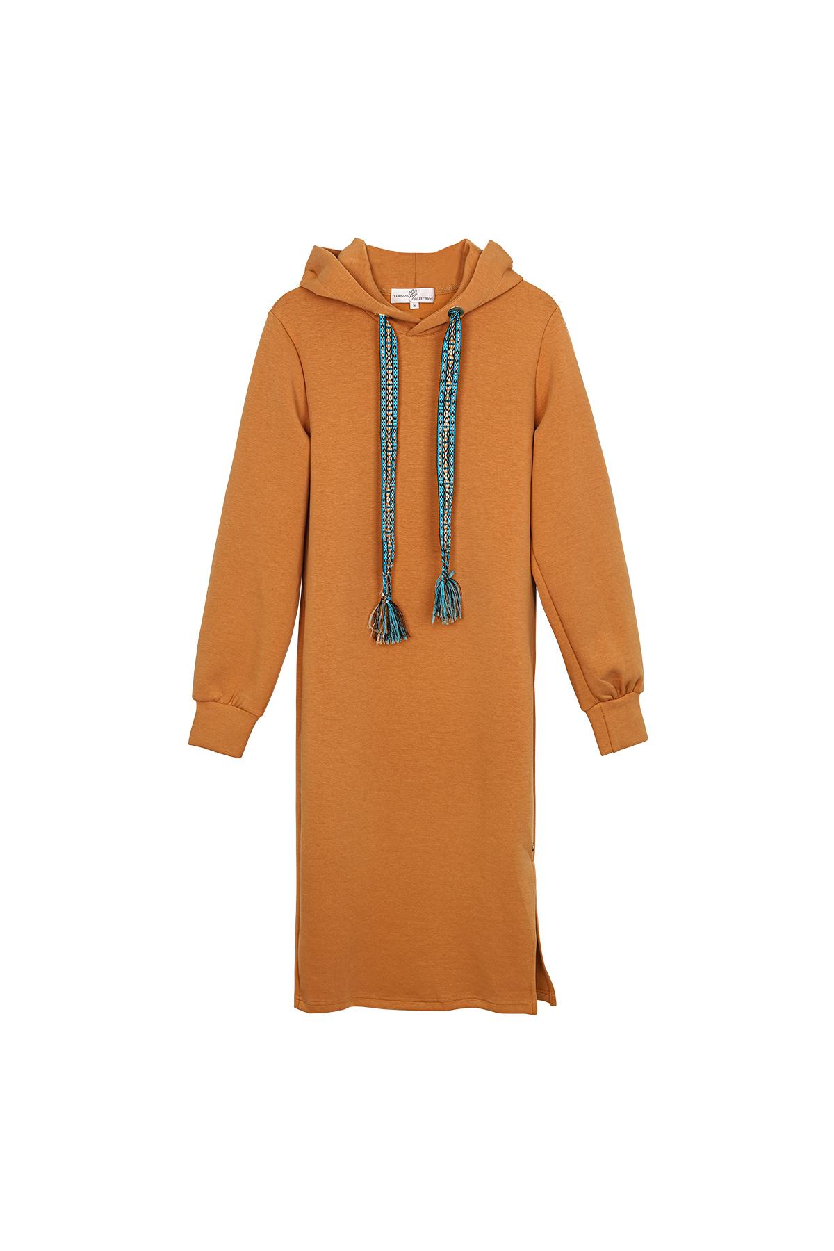 Sweater dress Orange M h5 