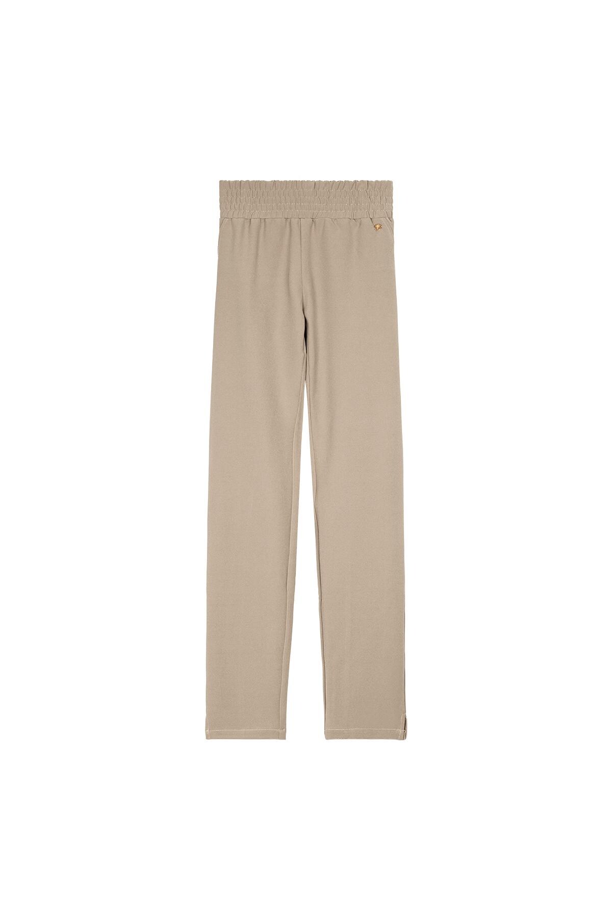 Slim fit pants Beige S h5 