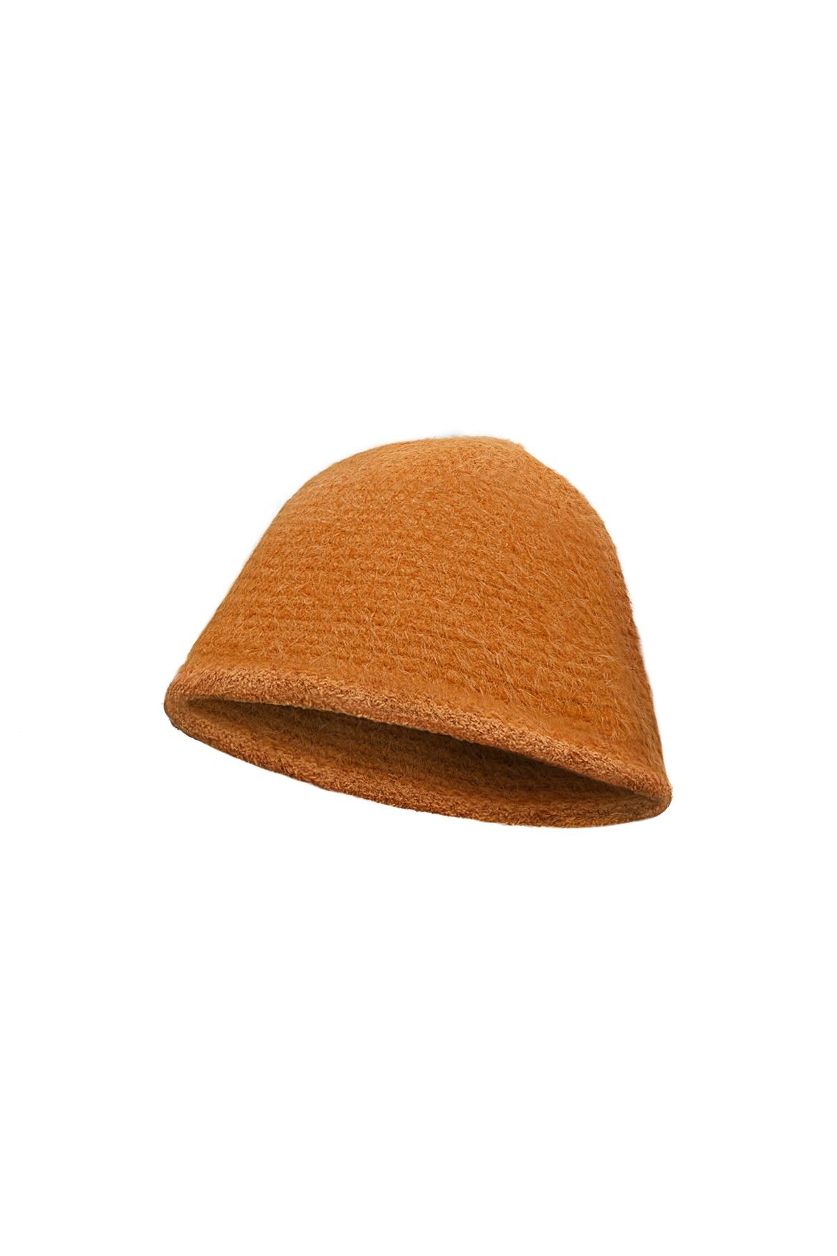 Fisherman's hat basic Orange Polyester h5 